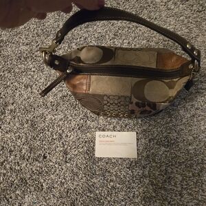 Coach Brown Patchwork Women's Bag